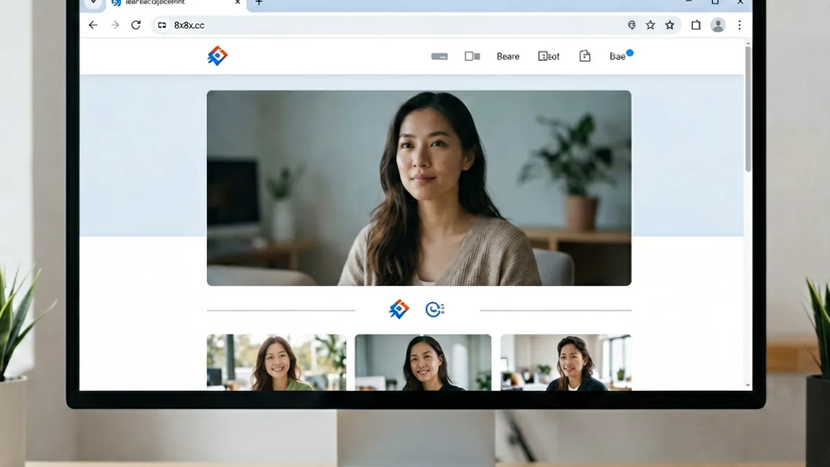 8x8x cc线路官方入口访问示意图，浏览器地址栏显示8x8x.cc域名，页面正常加载中